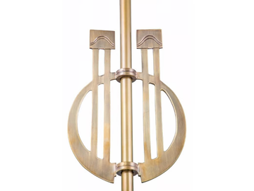 PRAGUE II - Handmade brass pendant lamp by Patinas Lighting - view 3
